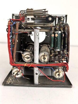 Lichtsprechgerät 80 Wehrmacht. Verstärker von 1938. Originallack, unvollständig