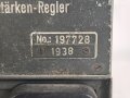 Lichtsprechgerät 80 Wehrmacht. Verstärker von 1938. Originallack, unvollständig