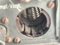 Lichtsprechgerät 80 Wehrmacht. Verstärker von 1938. Originallack, unvollständig