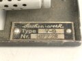 Lichtsprechgerät 80 Wehrmacht. Verstärker von 1938. Originallack, unvollständig