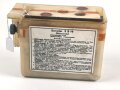 Sammler 2 B 19 ( Bleisammler ) Wehrmacht. Datiert 1943, gehört unter anderem in den Batterietornister 1. Ausführung zum Lichtsprechgerät 80. Guter Zustand