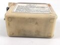 Sammler 2 B 19 ( Bleisammler ) Wehrmacht. Datiert 1943, gehört unter anderem in den Batterietornister 1. Ausführung zum Lichtsprechgerät 80. Guter Zustand