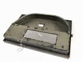 Lichtsprechgerät 80 Wehrmacht. Gehäusedeckel zum Tornister Unterteil in der  1. und 2. Ausführung. Überlackiertes Stück