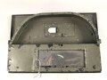 Lichtsprechgerät 80 Wehrmacht. Gehäusedeckel zum Tornister Unterteil in der  1. und 2. Ausführung. Überlackiertes Stück