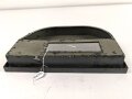 Lichtsprechgerät 80 Wehrmacht. Gehäusedeckel zum Tornister Unterteil in der  1. und 2. Ausführung. Überlackiertes Stück