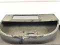 Lichtsprechgerät 80 Wehrmacht. Gehäusedeckel zum Tornister Unterteil in der  1. und 2. Ausführung. Überlackiertes Stück