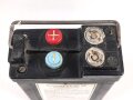 Lichtsprechgerät 80 Wehrmacht, Sammler 2,4 NC 28 ( Nickelsammler ) Wehrmacht. Gehört unter anderem in den Batterietornister 2. und 3. Ausführung. Guter Zustand