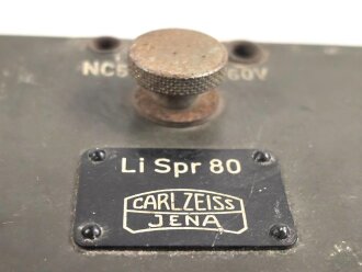 Lichtsprechgerät 80 Wehrmacht. Abdeckhaube für Verstärker . Originallack, ungereinigtes Stück