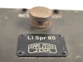 Lichtsprechgerät 80 Wehrmacht. Abdeckhaube für Verstärker . Originallack, ungereinigtes Stück