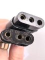 Lichtsprechgerät 80 Wehrmacht. Anodenbatterie und Sammlerkabel in sehr gutem Zustand