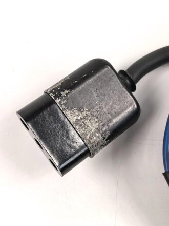 Lichtsprechgerät 80 Wehrmacht. Sammlerkabel, das Kabel und die Anschlüsse neuzeitlich