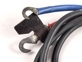 Lichtsprechgerät 80 Wehrmacht. Sammlerkabel, das Kabel und die Anschlüsse neuzeitlich