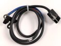 Lichtsprechgerät 80 Wehrmacht. Sammlerkabel, das Kabel und die Anschlüsse neuzeitlich