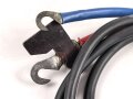 Lichtsprechgerät 80 Wehrmacht. Sammlerkabel, das Kabel und die Anschlüsse neuzeitlich