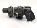 Lichtsprechgerät 80 Wehrmacht. "Gestellaufsatzstück " für ganz frühe Geräte um die Optik mit dem Gedstell zu Verbinden. Ab etwa 1937 nicht mehr produziert, das die Optiken von Hause aus mit einer Aufnahme versehen waren.