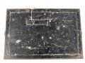 Lichtsprechgerät 80 Wehrmacht. Gehäusedeckel zum Tornister Unterteil letztes Modell ? Aussen überlackiert