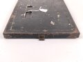 Lichtsprechgerät 80 Wehrmacht. Gehäusedeckel zum Tornister Unterteil letztes Modell ? Aussen überlackiert