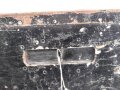 Lichtsprechgerät 80 Wehrmacht. Gehäusedeckel zum Tornister Unterteil letztes Modell ? Aussen überlackiert