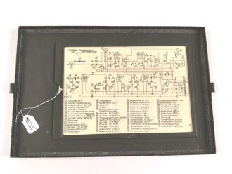 Lichtsprechgerät 80 Wehrmacht. Gehäusedeckel zum Tornister  Oberteil . Originallack