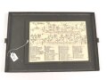 Lichtsprechgerät 80 Wehrmacht. Gehäusedeckel zum Tornister  Oberteil . Originallack