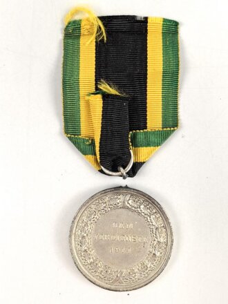 Sachsen-Weimar, Allgemeines Ehrenzeichen 1914 in Silber , die Öse abgerissen