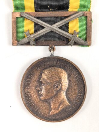 Sachsen-Weimar, Allgemeines Ehrenzeichen 1914 in bronze...