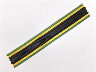 Sachsen-Weimar, Band für Allgemeines Ehrenzeichen 1914. Breite 25mm, Länge 15cm