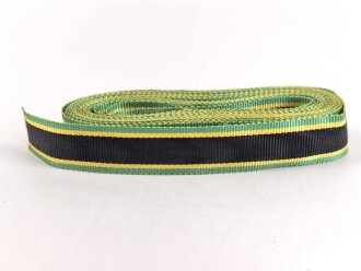 Sachsen-Weimar, Band für eine Bandspange für Allgemeines Ehrenzeichen 1914. Breite 15mm, sie erhalten je 10cm abgeschnitten
