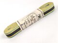 Sachsen-Weimar, Bündel Band für eine Bandspange für Allgemeines Ehrenzeichen 1914. Breite 15mm, laut Banderole 6 Meter Länge