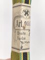 Sachsen-Weimar, Bündel Band für eine Bandspange für Allgemeines Ehrenzeichen 1914. Breite 15mm, laut Banderole 6 Meter Länge