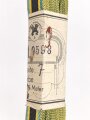Sachsen-Weimar, Bündel Band für eine Bandspange für Allgemeines Ehrenzeichen 1914. Breite 15mm, laut Banderole 6 Meter Länge