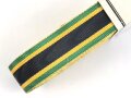Sachsen-Weimar, Bündel Band für eine Bandspange für Allgemeines Ehrenzeichen 1914. Breite 15mm, laut Banderole 10 Meter Länge