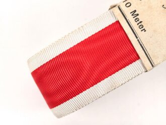 Ordensband für die Medaille Deutsche Volkspflege . Breite 30mm, sie erhalten je 15cm von der Rolle abgeschnitten