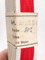 Ordensband für die Medaille Deutsche Volkspflege . Breite 30mm, sie erhalten je 15cm von der Rolle abgeschnitten
