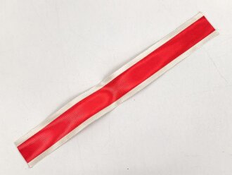 Ordensband für eine breite Bandspange zur Medaille Deutsche Volkspflege . Breite 25mm, Länge 20cm