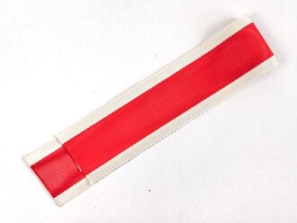 Ordensband für eine breite Bandspange zur Medaille Deutsche Volkspflege . Breite 25mm, Länge 21cm
