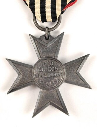 Preussen, Kreuz für Kriegshilfsdienst 1916 , am Band