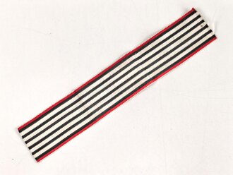 Preussen, Band zum Kreuz für Kriegshilfsdienst 1916. Breite 30mm, Länge 16cm