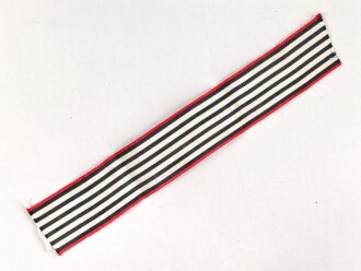 Preussen, Band zum Kreuz für Kriegshilfsdienst 1916. Breite 30mm, Länge 19cm