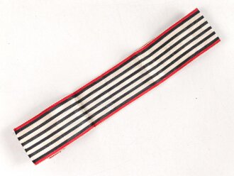 Preussen, Band zum Kreuz für Kriegshilfsdienst 1916. Breite 30mm, Länge 33cm