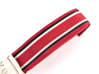 Preussen, Band für eine Bandspange zur Rot Kreuz Medaille 3.Klasse. Breite 15mm, sie erhalten je 10cm von der Rolle abgeschnitten