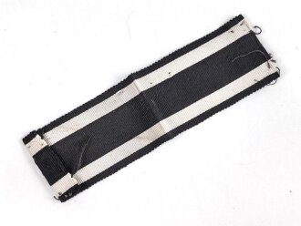Preussen, Band für Eisernes Kreuz 2. Klasse 1914. Breite 30mm, Länge 11cm
