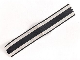 Preussen, Band für die Breite Bandspange für Eisernes Kreuz 2. Klasse 1914. Breite 25mm, Länge 14,5cm