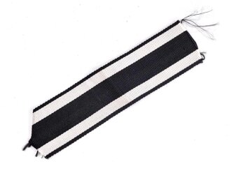 Preussen, Band für die Breite Bandspange für Eisernes Kreuz 2. Klasse 1914. Breite 25mm, Länge 9,5cm