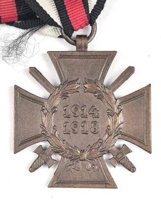 Ehrenkreuz für Frontkämpfer am Band, Hersteller...