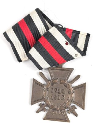 Ehrenkreuz für Frontkämpfer am Band, Hersteller...