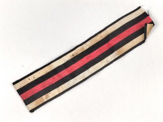 Preussen Kriegsdenkmünze 1870-1871 für Kämpfer, Band beiliegend