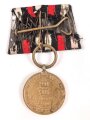 Preussen Kriegsdenkmünze 1870-1871 für Kämpfer, an Einzelspange