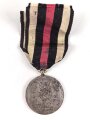 Preussen Kriegsdenkmünze 1870-1871 für Nichtkämpfer, am Band