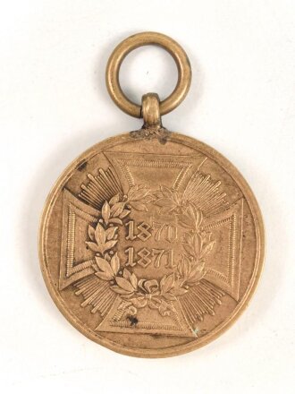 Preussen Kriegsdenkmünze 1870-1871 für...